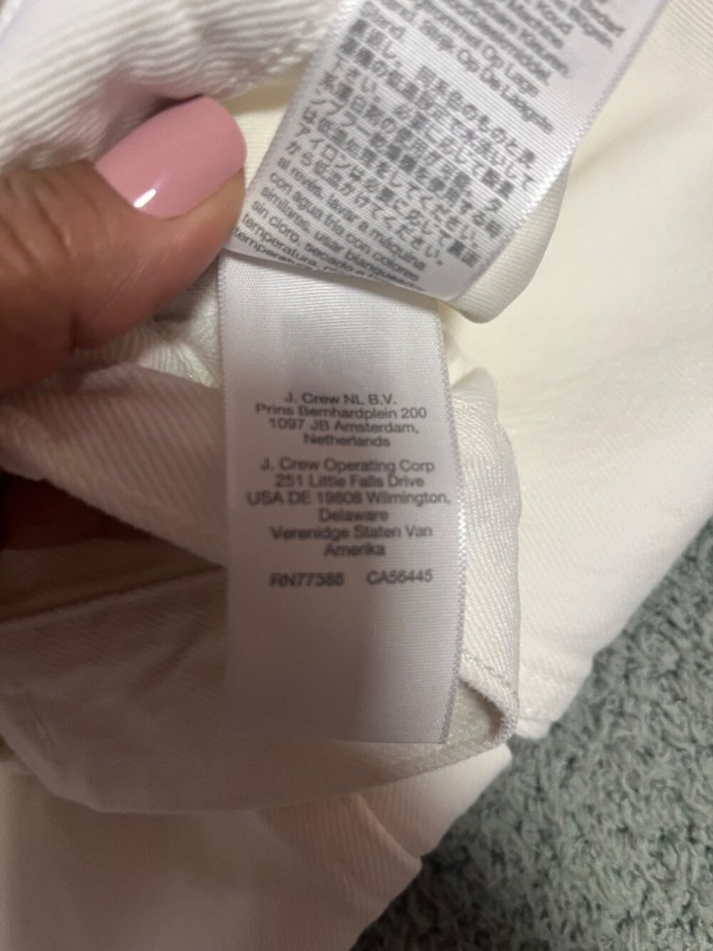 Madewell Low-Slung Baggy Crop Jeans Womens Size 28 White 100% Cotton Fair Trade - Picture 8 of 11